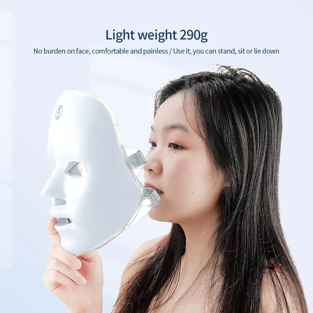 7 Colors LED Face & Neck Beauty Machine - Image 3