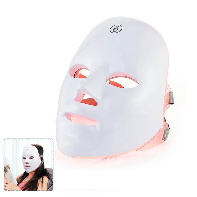 7 Colors LED Face & Neck Beauty Machine - Image 1
